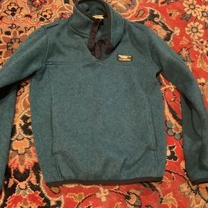 L.l.bean size 8 sweater fleece
